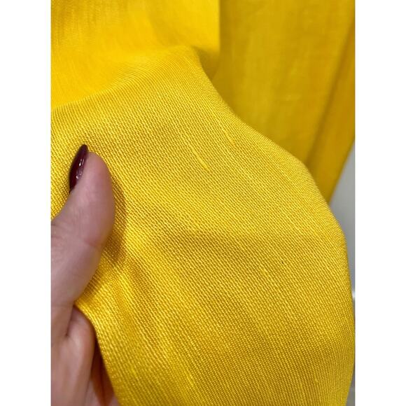 Jenni Kayne Golden Yellow Open Back Maxi Dress - Picture 9 of 15